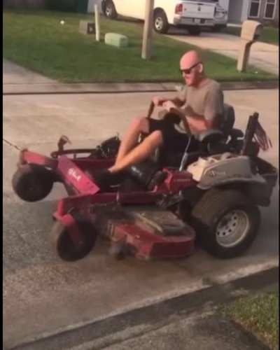 Getting ready to mow some lawns