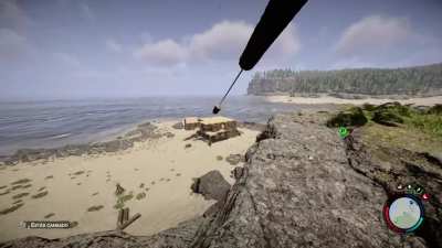 PSA: You can attach logs to ziplines to build your base way faster.