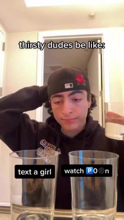 Keep drinking that water bois! (Credit:thebenjishow)