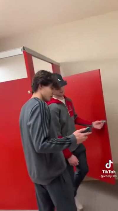 He got caught