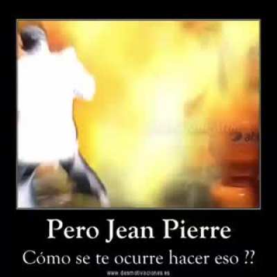 Haitiano truco (en realidad no explotan caen bien los barriles y el haitiano esta bien)