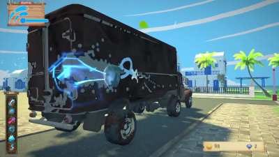 Trying out abilities in my Water-bending Carwash game. What other abilities should I add?
