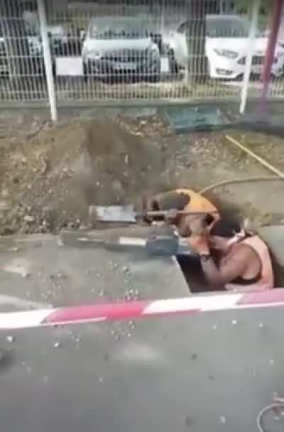 Reason why road works take so long