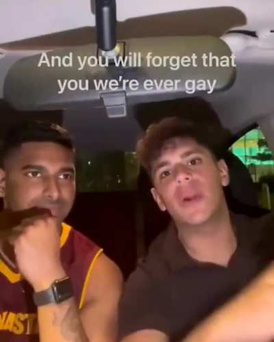 Suddenly NOT gay?