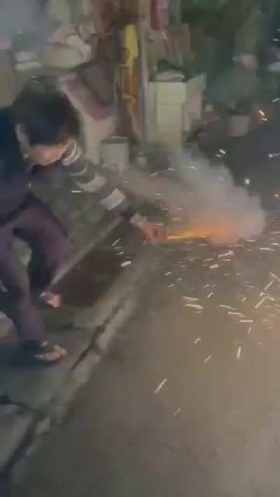 Arsonist dog