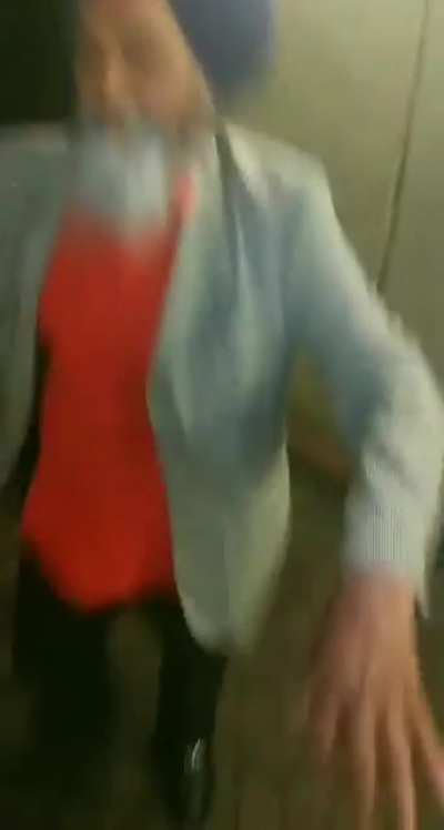 fucking dumbass wanking off in public