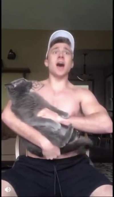 The cat totally dies on the inside