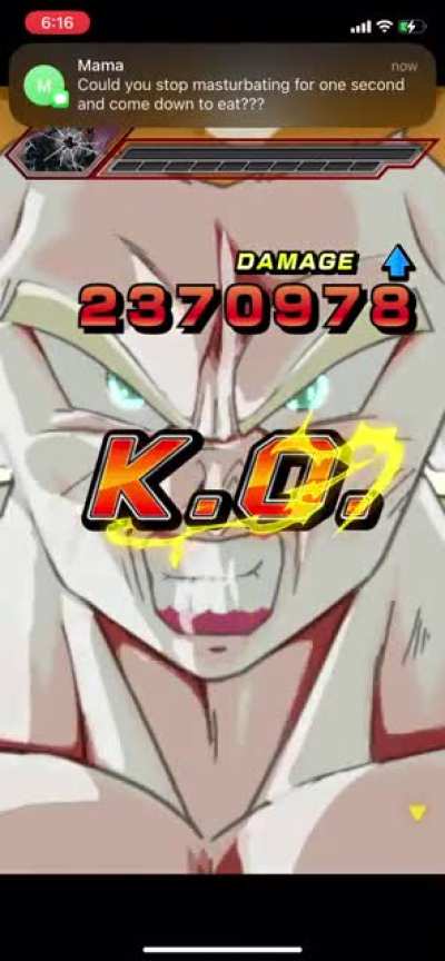 I haven't seen this KO screen in eons