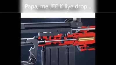 Papa drop lene se mana kr rahe hai