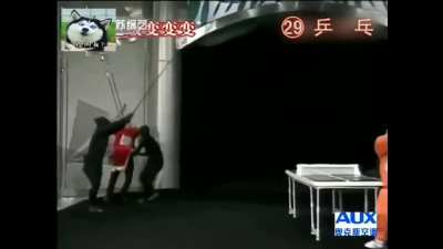 Faking special effects! MATRIX Ping Pong