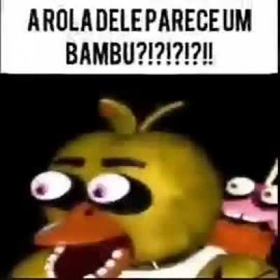Eu tenho medo...