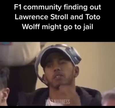 🅱️RISON Break every friday on F1 tv
