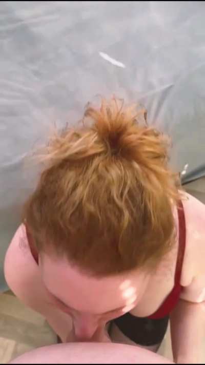 Sucking cock like the Princess I am.