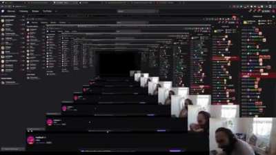 Streamer watches himself. Hell breaks loose