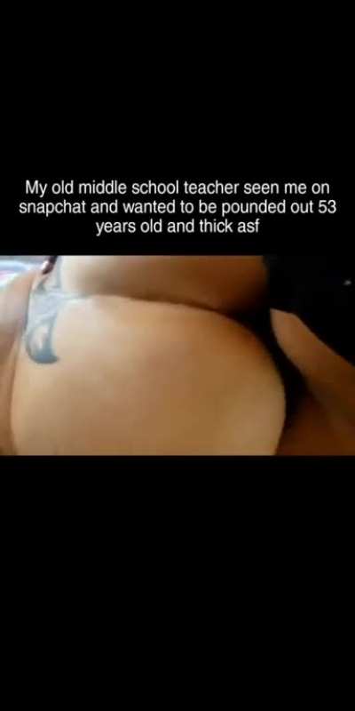 milf teacher