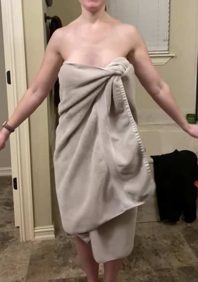 Trying to get this towel drop thing down