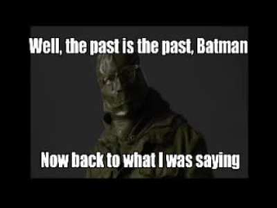 Riddle me this, Buttman