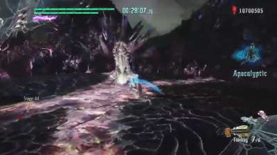 What's happening to Nero here first time I ever seen this