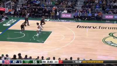 [Highlight] Bucks rookie Andre Jackson Jr. not allowing Cade Cunningham or Killian Hayes to get any separation