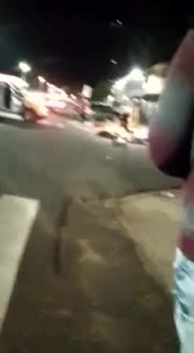 To run from the police.