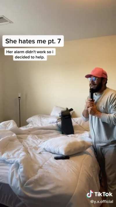 Her Alarm Didn't Work