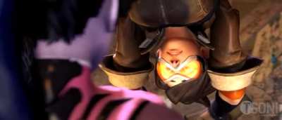Tracer is Taken Hostage by Futanari Widowmaker (tsoni)