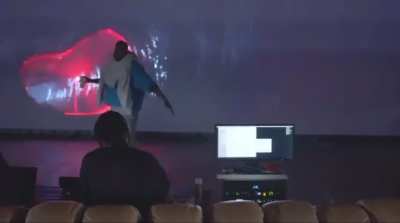 Kanye West and Travis Scott Literally doing anything but watch the movie