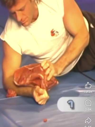 Martial Artist vs Raw Meat