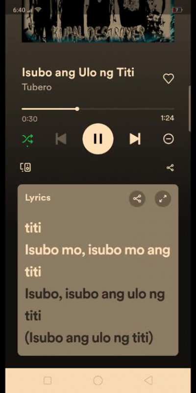 hahahaha subo pa