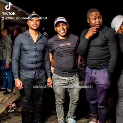 Those two guys are not his friends.