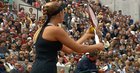 Mary Pierce's amazing front-facing tweener at the 2000 French Open