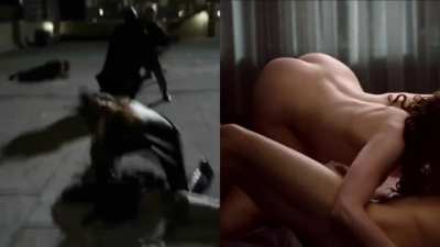 Anne Hathaway (Superhero vs Undressed)