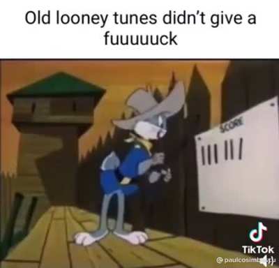 Looney Tunes tweaking bro 💀