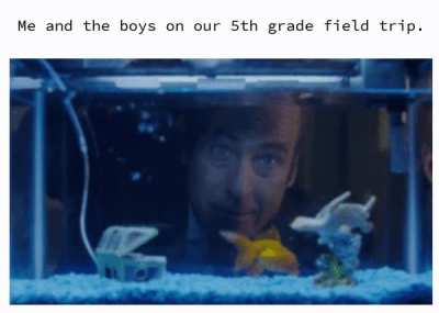 Me and the boys on our field trip.