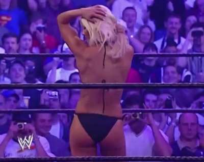 A Prime Torrie Wilson Needs To Strip Down To the Skimpiest Bikini To Prevent Losing The Hottest Bikini Contest Ever to a 34 Year Old Sable