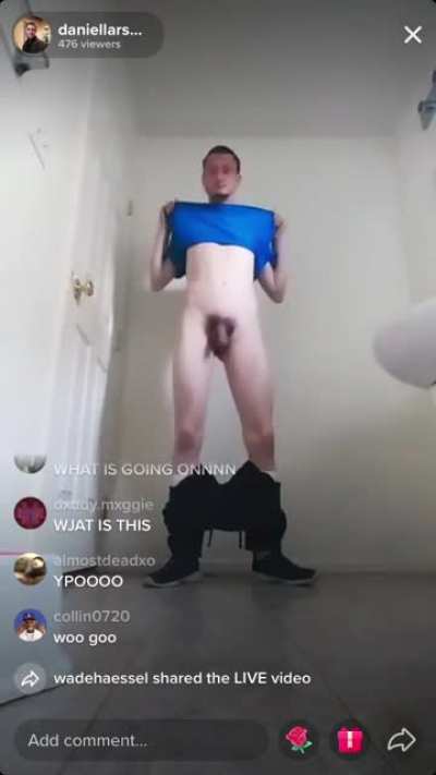 (NSFW) ON HIS TIKTOK LIVE ‼️‼️(<wbr>DANIE<wbr>L NUDE)