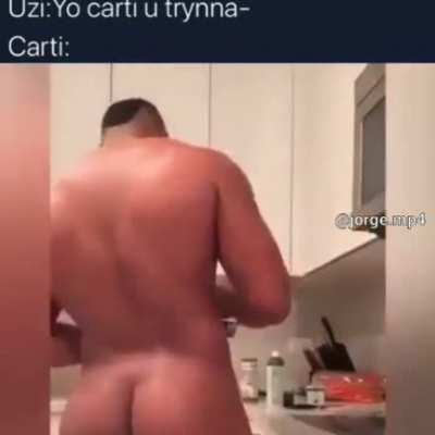 Carti when uzi hits him up