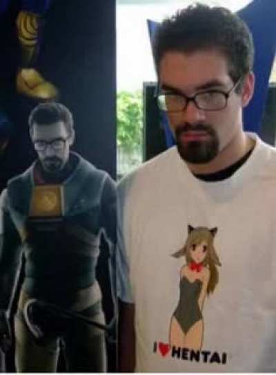 El Gordon freeman es otaku confirmado
