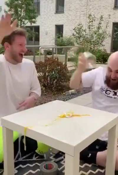 Improvised games are always fun