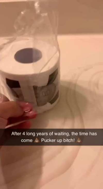 Toilet paper !