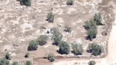 A rare drone strike on a Palestinian terror squad in Tul-Kalerem(West Bank)