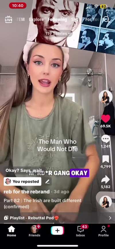 The man who would not die (long video)
