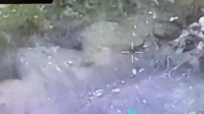 Russians dug the tunnel underneath, super close to Ukrainian trenches, blew up the exit and successfully stormed AFU positions.