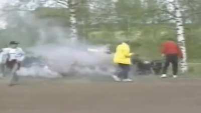 Pasi Mielonen's Fatal Crash @ Salpa<wbr>ussel<wbr>kä-ra<wbr>lli 1999