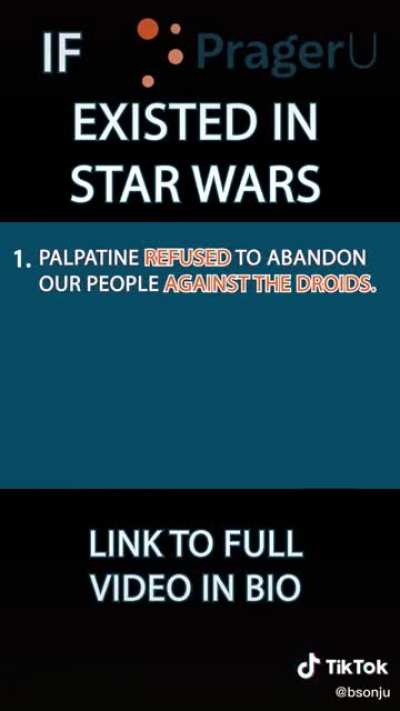 PragerU star wars