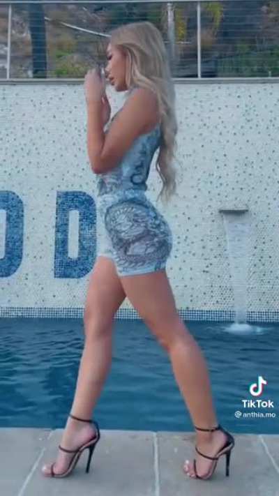 Jiggly and flexible asian
