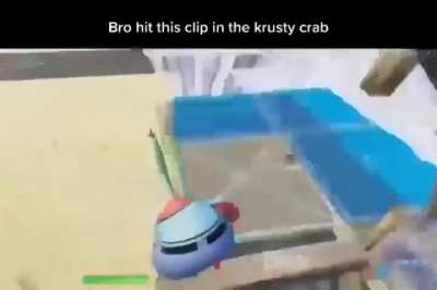 Mr krabs got skill