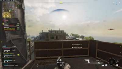 go prone ❌ throw self off of tower instead ✅