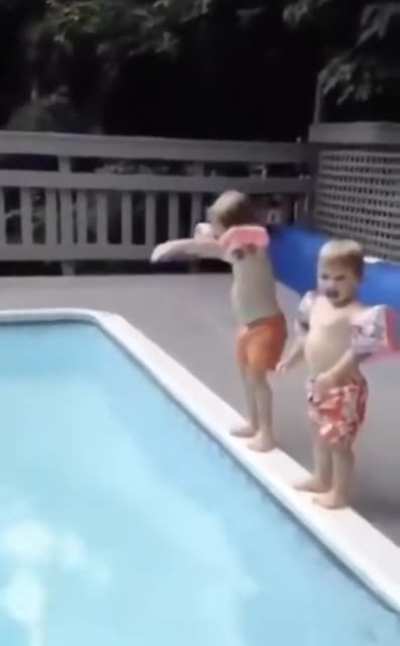 I don't know about you, but this is a perfect dive for me for the third contestant!