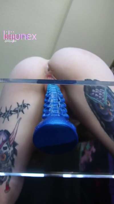 Bottoming out on L Ika from below [Bad Dragon]
